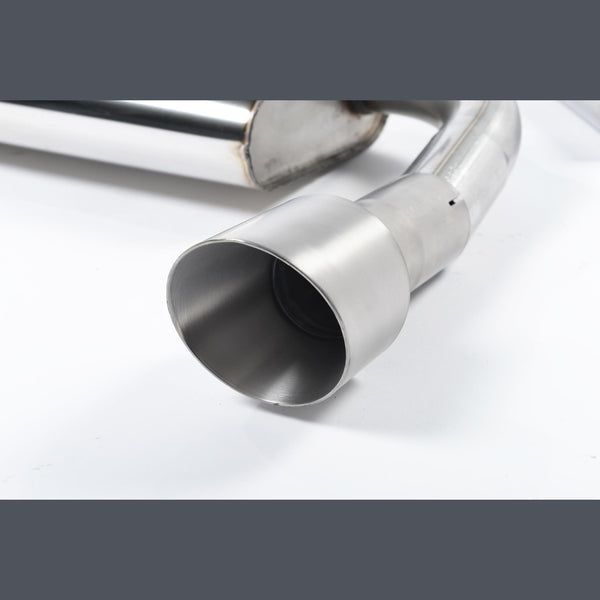 Milltek Sport Resonated Cat-Back Exhaust (VW Golf GTI MK7 Brushed Titanium Tips) for Volkswagen Golf MK7 (2013–2016)