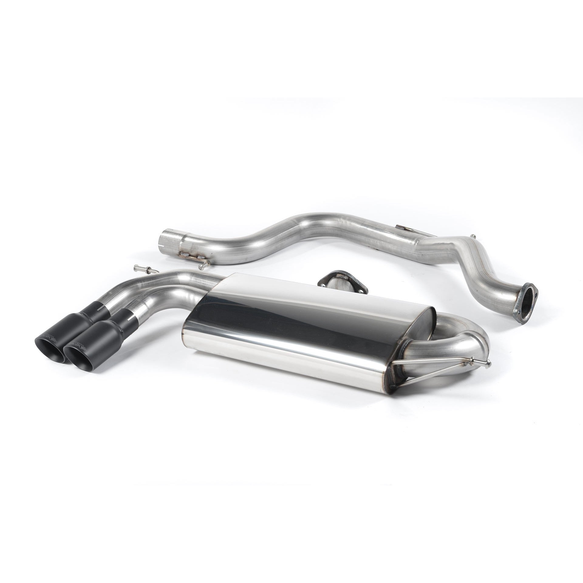 Milltek Sport Non-Resonated Race Cat-Back Exhaust (GTI 2.0T Cerakote Black Tips) for Volkswagen Golf MK5 (2004–2009)