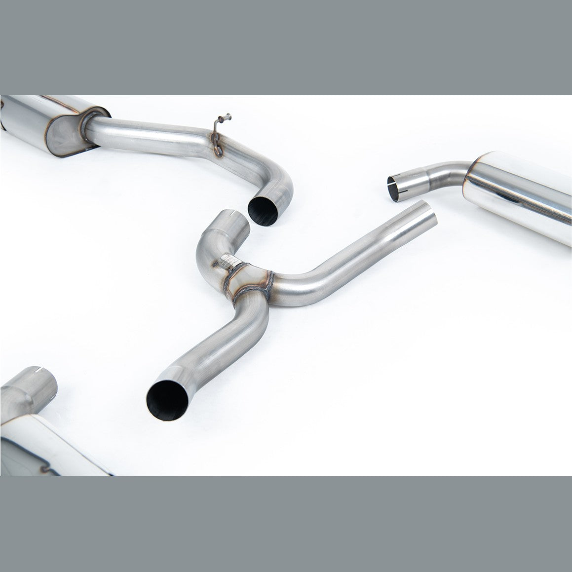 Milltek Sport Resonated Cat-Back Exhaust (VW Golf MK7 2.0 TFSI Polished Tips) for Volkswagen Golf MK7 (2016–2021)