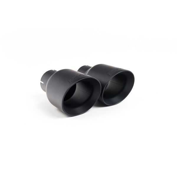 Milltek Sport Non-Resonated Race Cat-Back Exhaust (GTI Cerakote Black Tips) for Volkswagen Golf MK7.5 (2017–2018)