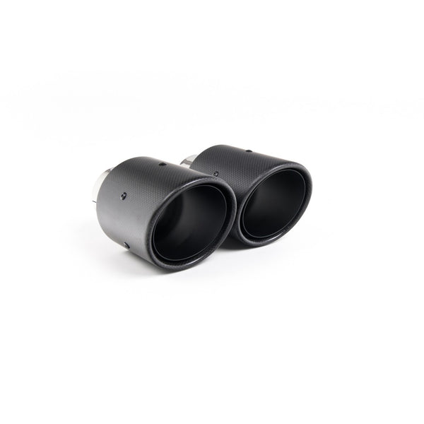 Milltek Sport Road+ Cat-Back Exhaust (VW Golf MK7.5 GTI Carbon Fiber Tips) for Volkswagen Golf MK7.5 (2017–2018)