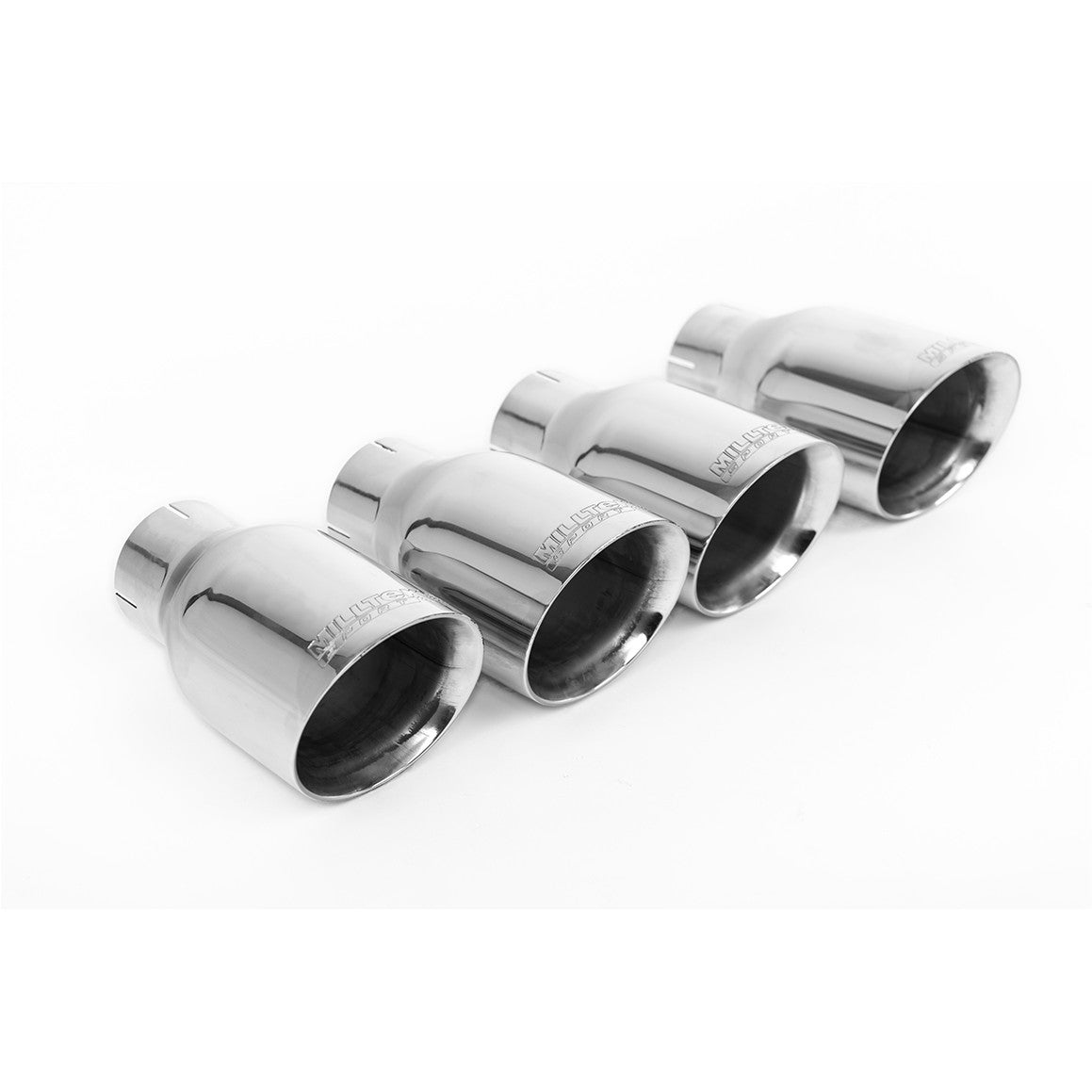 Milltek Sport Non-Resonated GPF Back Exhaust (R Polished GT 100 Round Tips) for Volkswagen Golf MK7.5 (2017–2021)