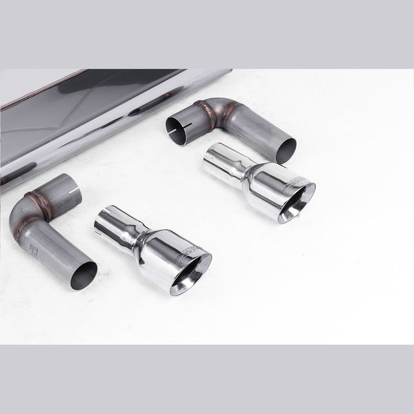 Milltek Sport Resonated Cat-Back Exhaust (VW Golf MK7.5 GTI Polished Tips) for Volkswagen Golf MK7.5 (2017–2021)