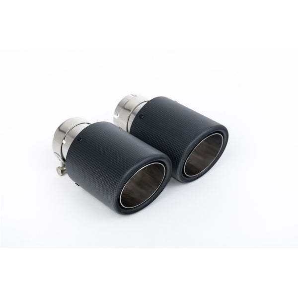 Milltek Sport Resonated Cat-Back Exhaust (VW Jetta MK7 GLI 2.0T JET 100 Carbon Tips) for Volkswagen Jetta A7 (2019–2023)
