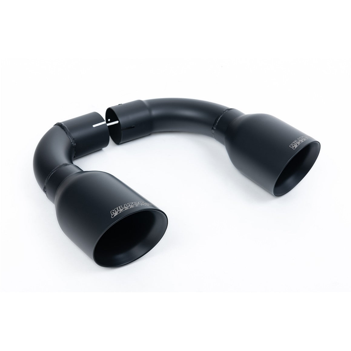 Milltek Sport Resonated Cat-Back Exhaust (VW Golf MK4 R32 Cerakote Black Tips) for Volkswagen Golf MK4 (2002–2005)