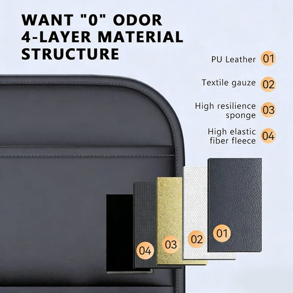 Car Seat Back Storage Organizer - 6-Pocket Multi-Use Holder