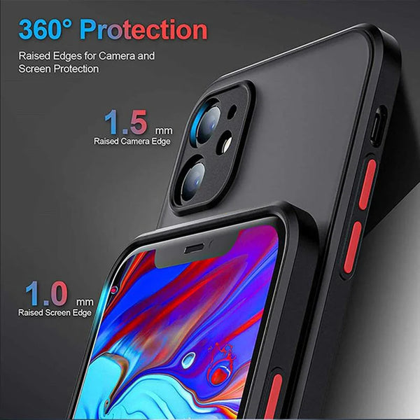 Matte Transparent Phone Case for iPhone 15, 14, 13, 12, 11 Mini Pro Max, X, XR, XS Max, 7, 8 Plus – Volkswagen Edition - EuroSpeed