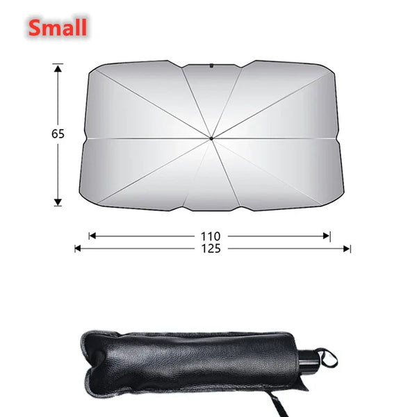 Car Foldable Windshield Sun Shade - UV Protection