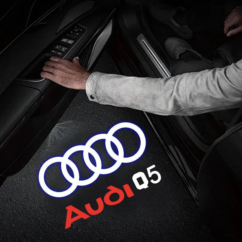 Audi LED Logo Projector Door Welcome Lights - 2 or 4 Pack