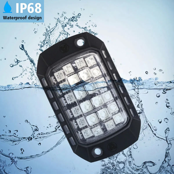 RGB Neon LED Rock Lights - Chassis Underglow Kit