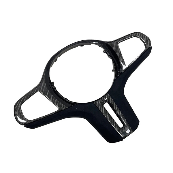 Carbon Fiber Steering Wheel Trim for BMW X3M F97 / X4M F98 / X5M F95 / X6M F96 (2020-2023)