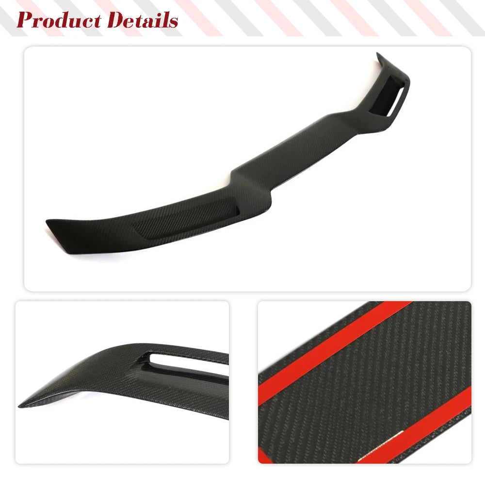 Carbon Fiber Rear Trunk Spoiler Wing Lip for BMW 4 Series G22 / M4 G82 (2021-2023)