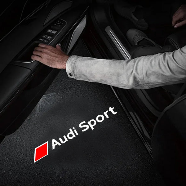 Audi LED Logo Projector Door Welcome Lights - 2 or 4 Pack
