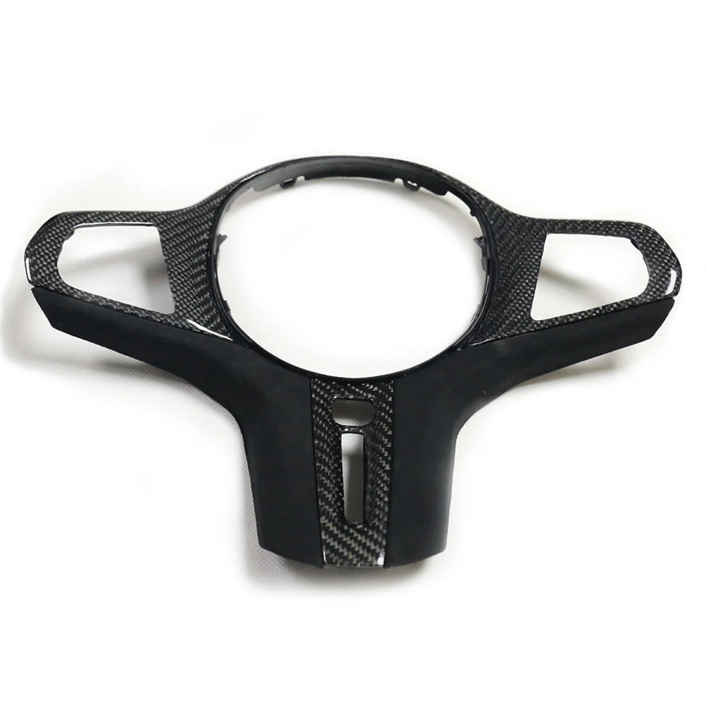 Carbon Fiber Steering Wheel Trim for BMW X3M F97 / X4M F98 / X5M F95 / X6M F96 (2020-2023)