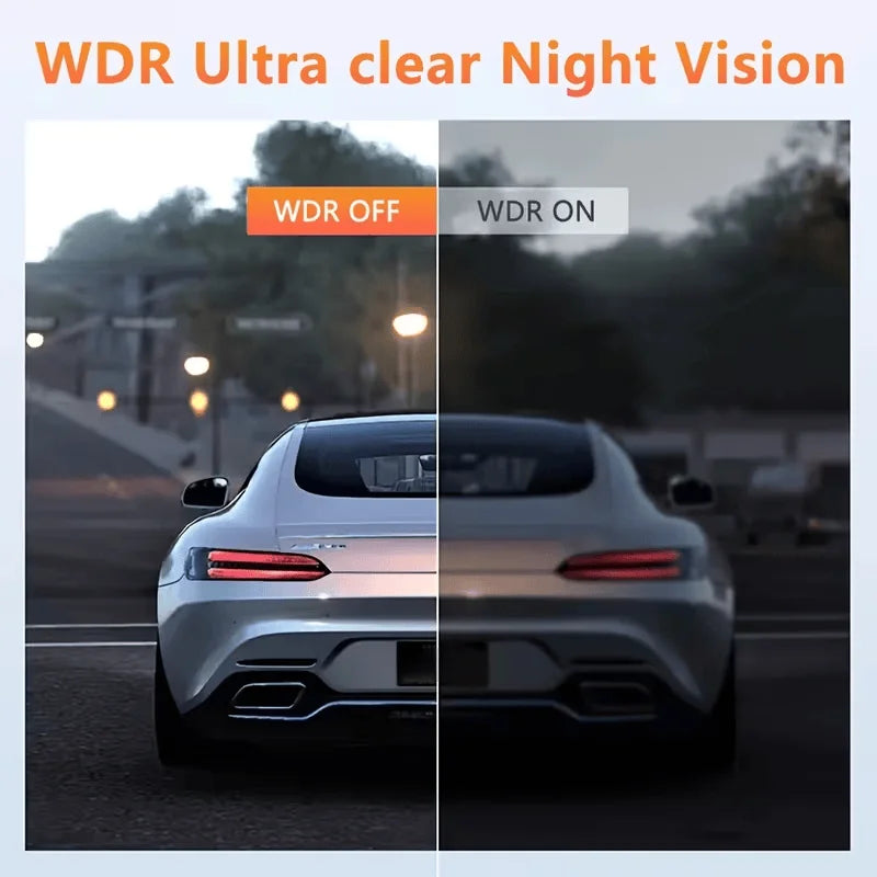 1080P 2-Channel Dash Cam - IR Night Vision
