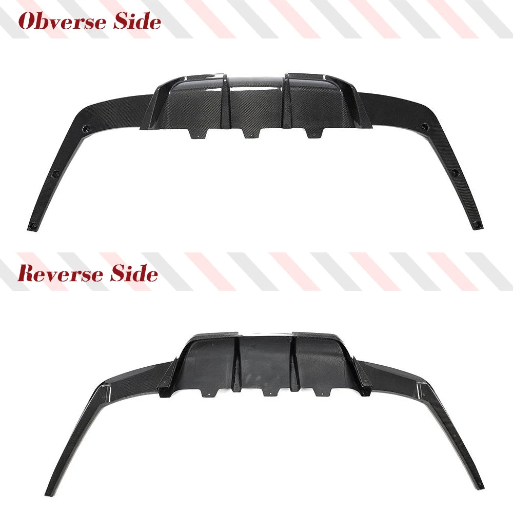 Carbon Fiber Rear Bumper Diffuser Lower Lip for BMW M6 F06 / F12 / F13 (2013-2018)