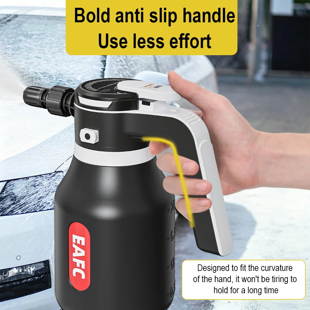 Car Electric Foam Sprayer - Wireless Foam Cannon