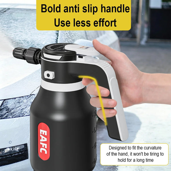 Car Electric Foam Sprayer - Wireless Foam Cannon