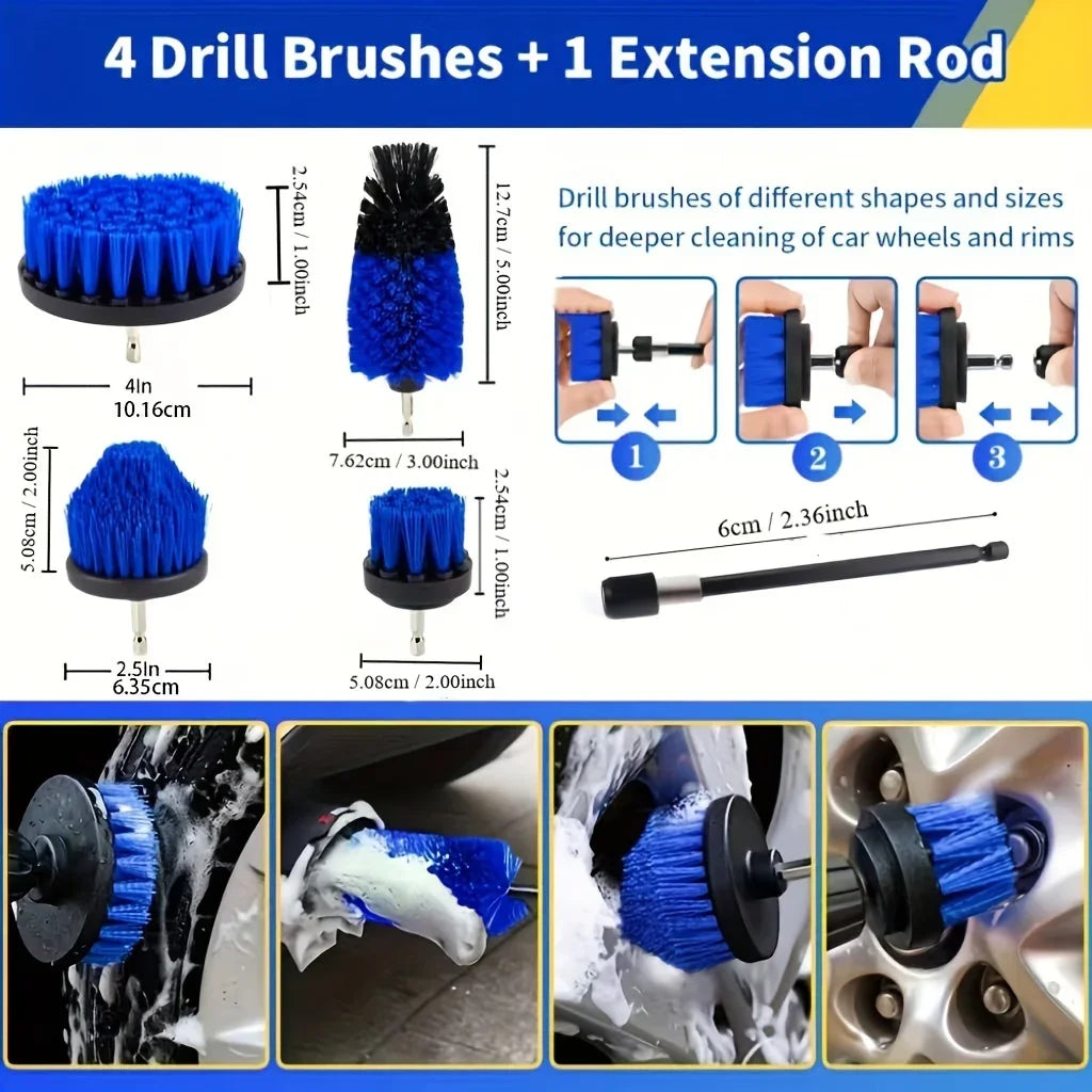 27-Piece Car Wash Kit - Complete Cleaning Set