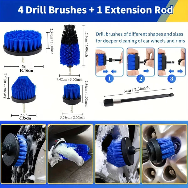 27-Piece Car Wash Kit - Complete Cleaning Set