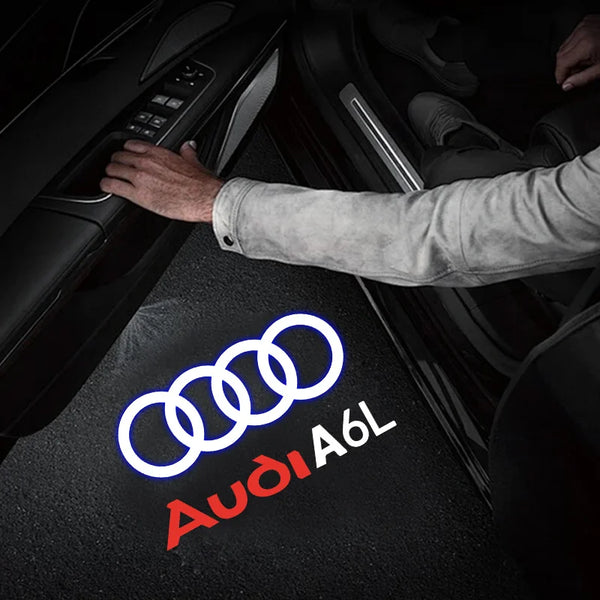 Audi LED Logo Projector Door Welcome Lights - 2 or 4 Pack