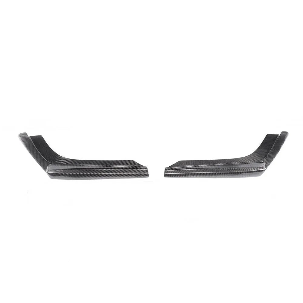 Carbon Fiber Rear Bumper Corner Splitters for BMW M3 F80 / M4 F82 / M4 F83 (2014-2020)