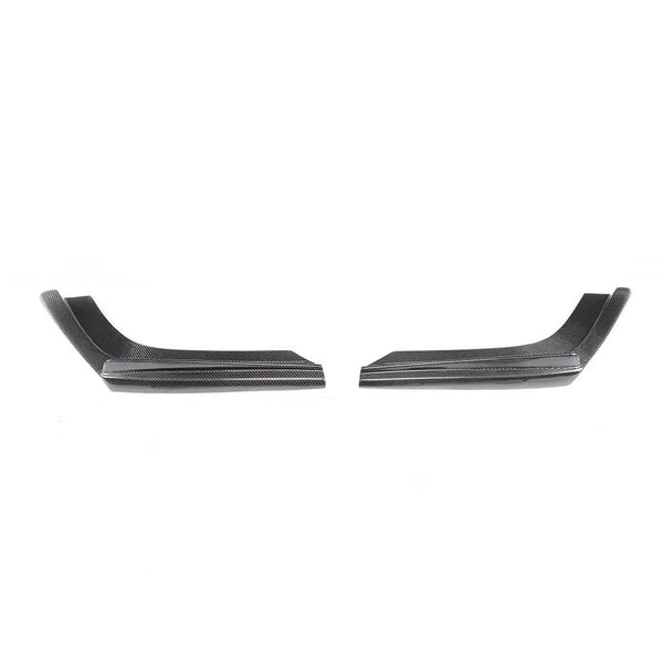 Carbon Fiber Rear Bumper Corner Splitters for BMW M3 F80 / M4 F82 / M4 F83 (2014-2020)