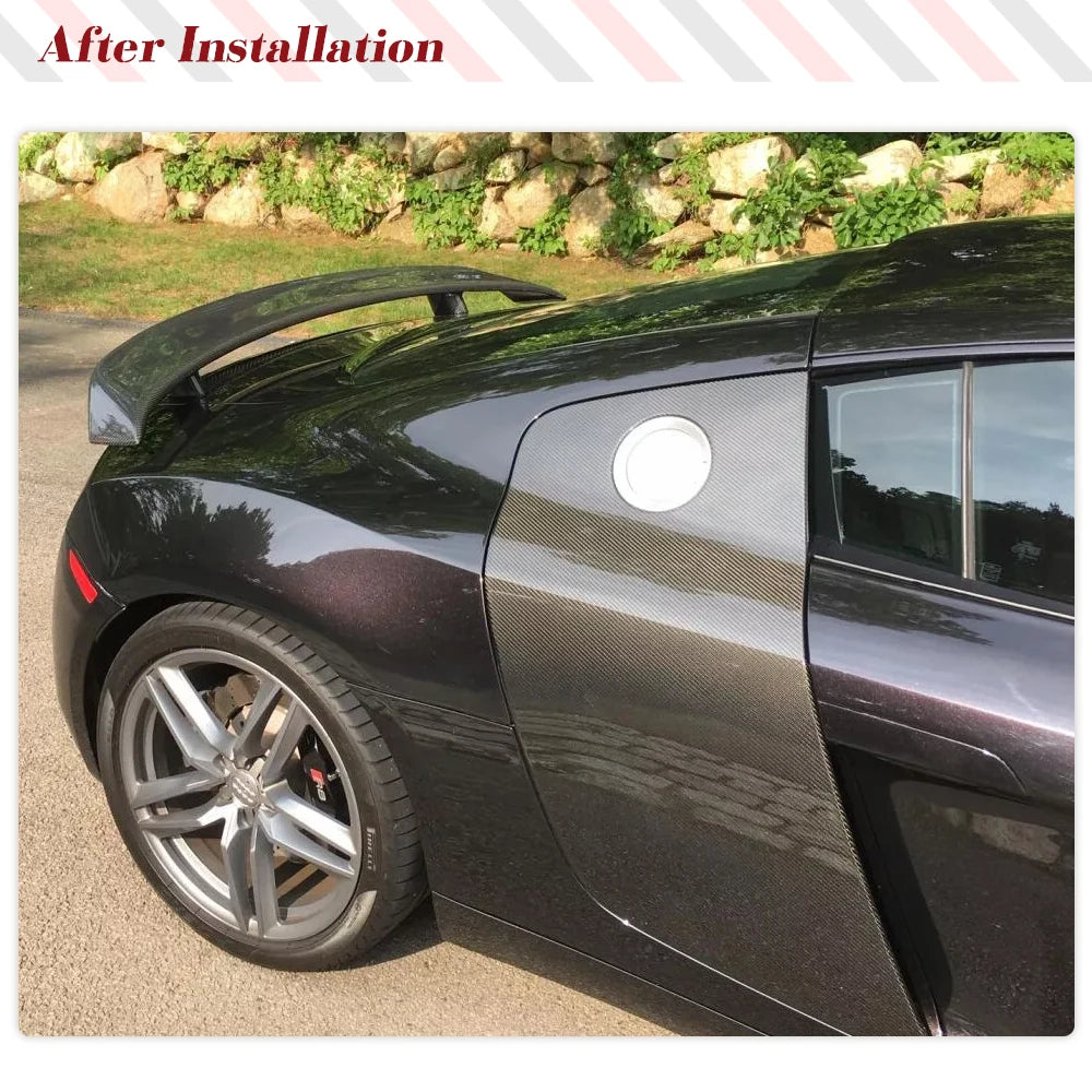 Carbon Fiber Rear Trunk Spoiler for Audi R8 V8 / V10 (2008-2015)