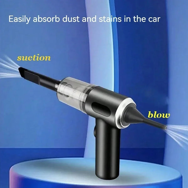 Wireless Handheld Vacuum Cleaner - 120W Cordless Car Vacuum