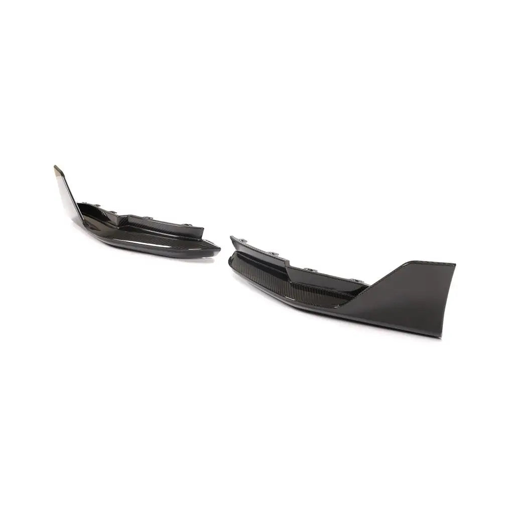 Dry Carbon Fiber Rear Bumper Canard Splitter Flaps for BMW M3 G80 (2021-2022)