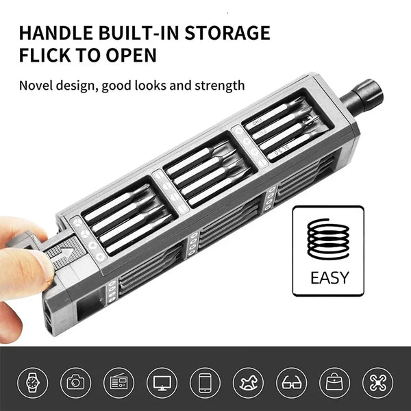 46-in-1 Electric Screwdriver Set - Type-C Fast Charging