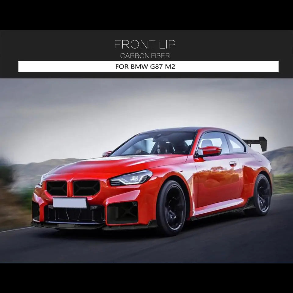 Dry Carbon Fiber Front Lip Body Kit for BMW M2 G87 Coupe (2022-2023)