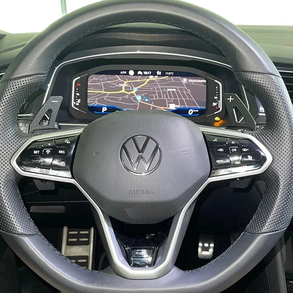 Billet Aluminum Paddle Shifters (V5) for Golf MK8, Jetta, Passat, Tiguan, Atlas, Polo, Arteon