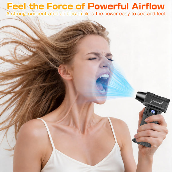 Portable Car Turbo Air Blower - 130,000 RPM Vacuum Cleaner