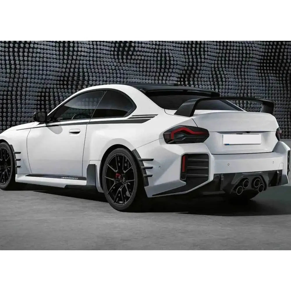 MP Style Dry Carbon Fiber Rear Trunk Spoiler Wing for BMW 2 Series G42 / M2 G87 Coupe (2020-2022)