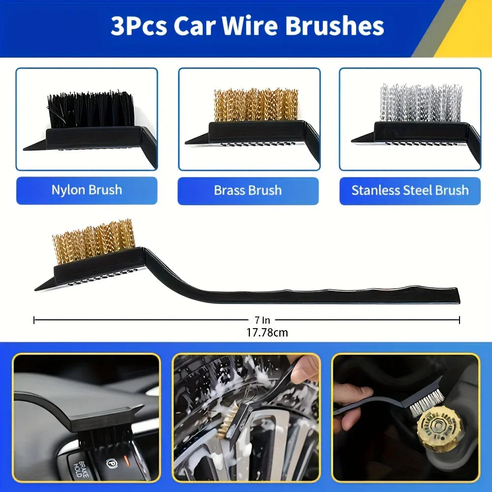 27-Piece Car Wash Kit - Complete Cleaning Set