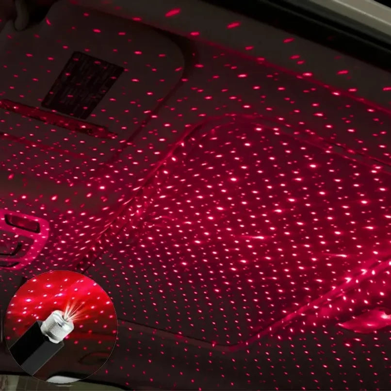 USB Car Starry Sky Projector - Galaxy Roof Interior Light