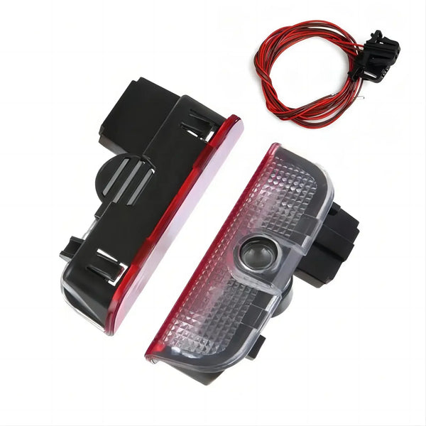 LED Logo Projector Door Welcome Lights for Volkswagen Golf / Passat / Tiguan / Touareg - 2 or 4 Pack