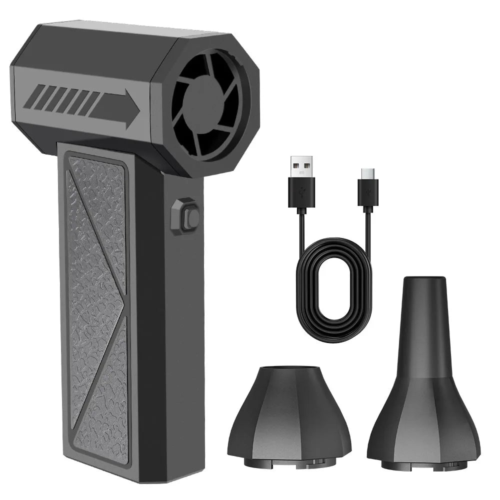 Portable Car Turbo Air Blower - 130,000 RPM Vacuum Cleaner