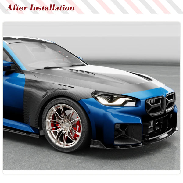 Dry Carbon Fiber Front Lip Body Kit for BMW M2 G87 Coupe (2022-2023)