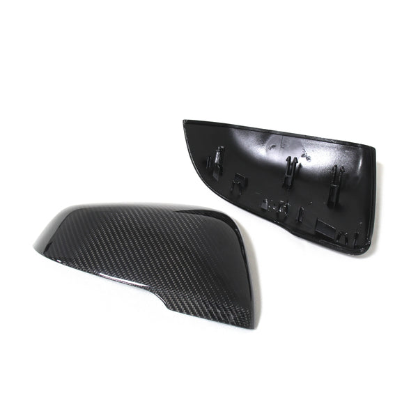 Carbon Fiber Mirror Covers for BMW 1 Series, 2 Series, X1, X2, Z4 & Toyota Supra