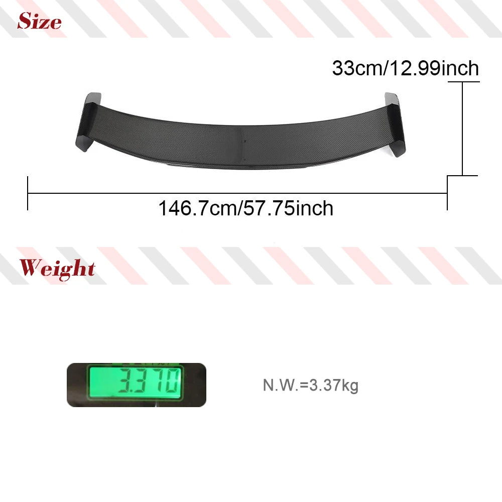 Carbon Fiber Rear Trunk Spoiler Wing for BMW M2 G87 Coupe (2022-2024)