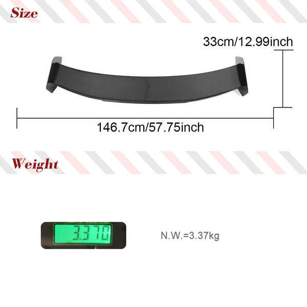 Carbon Fiber Rear Trunk Spoiler Wing for BMW M2 G87 Coupe (2022-2024)
