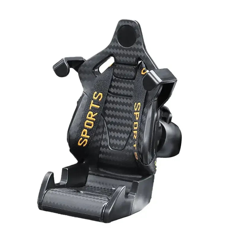 Racing Seat Car Phone Holder - 360° Rotatable Air Vent Mount