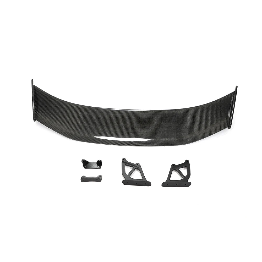 Carbon Fiber Rear Trunk Spoiler Wing for Porsche Cayman Boxster 981, 718, 987, 911 GT4 (2016-2019)