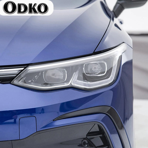 Headlight Protective Film for Volkswagen Golf MK8 - Smoked Black or Clear