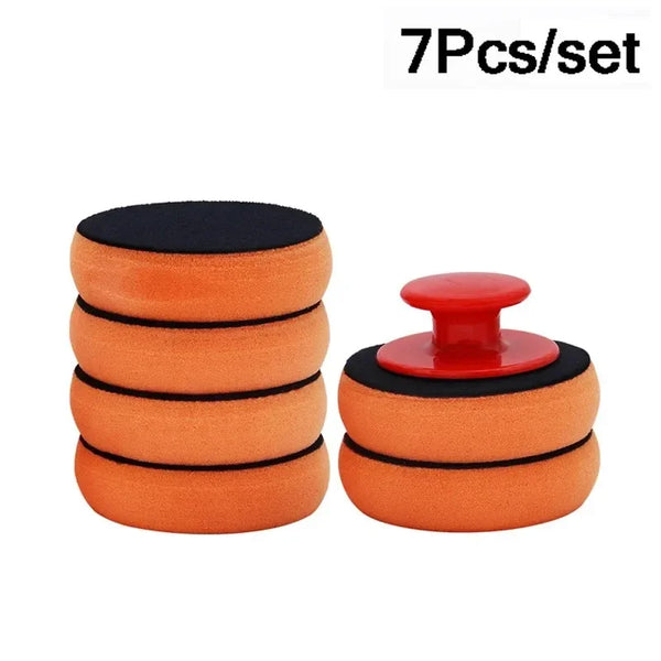 Car Wax Applicator Pads Set - Soft Foam Detailing Pads