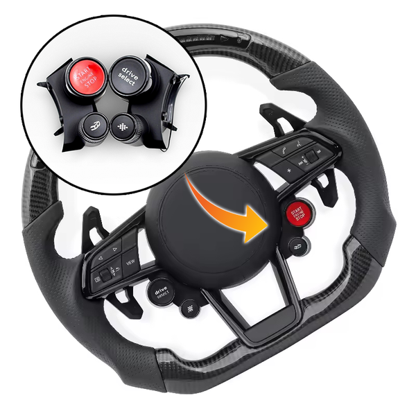 Steering Wheel Start/Stop, Drive Select, Exhaust Valve & Race Mode Buttons - Volkswagen & Audi