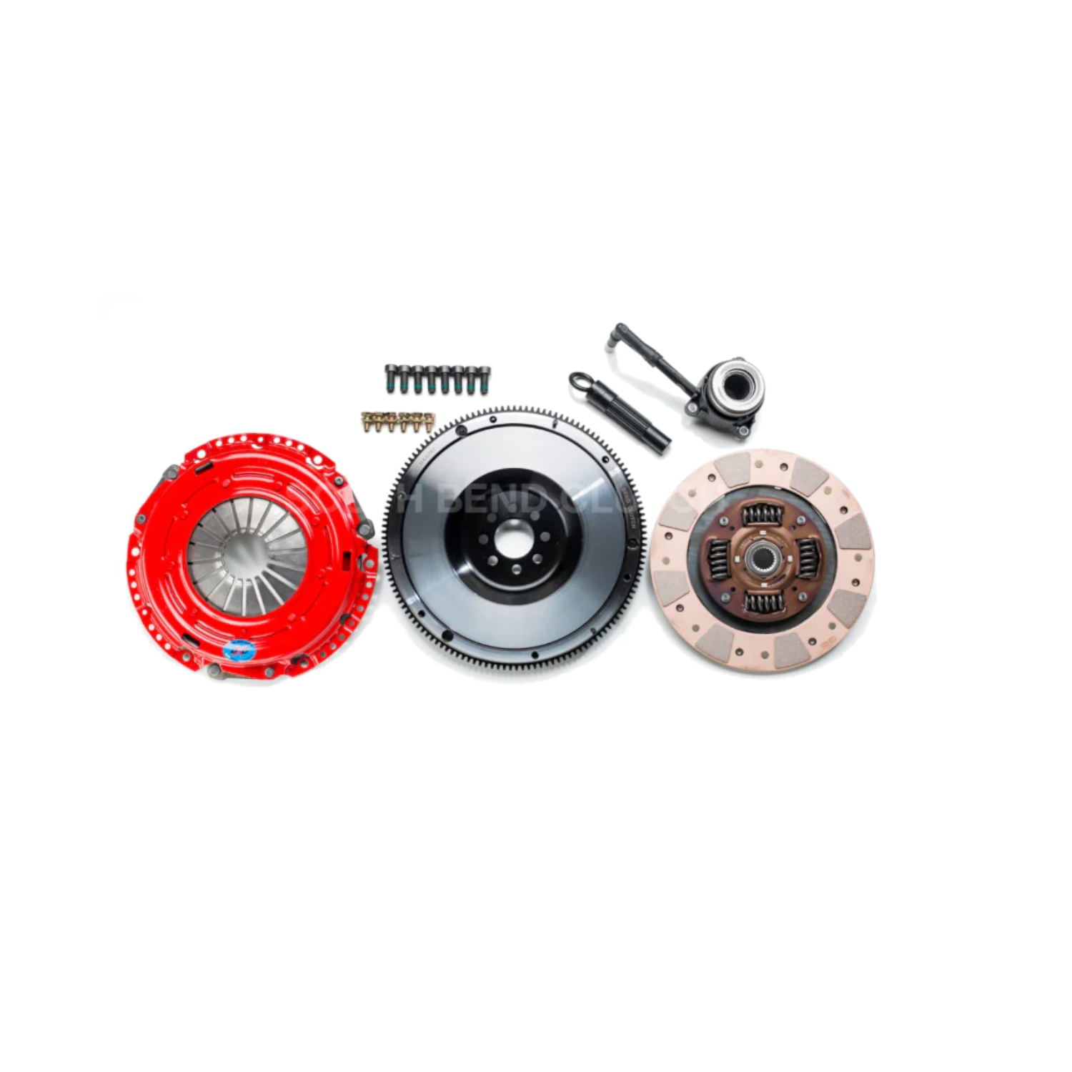 South Bend Clutch Stage 2 Endurance Clutch & Flywheel Kit for Audi A3 8P, Volkswagen B6 Passat / MK1 CC / MK1 EOS / MK2 Beetle / Golf GTI MK5 & More