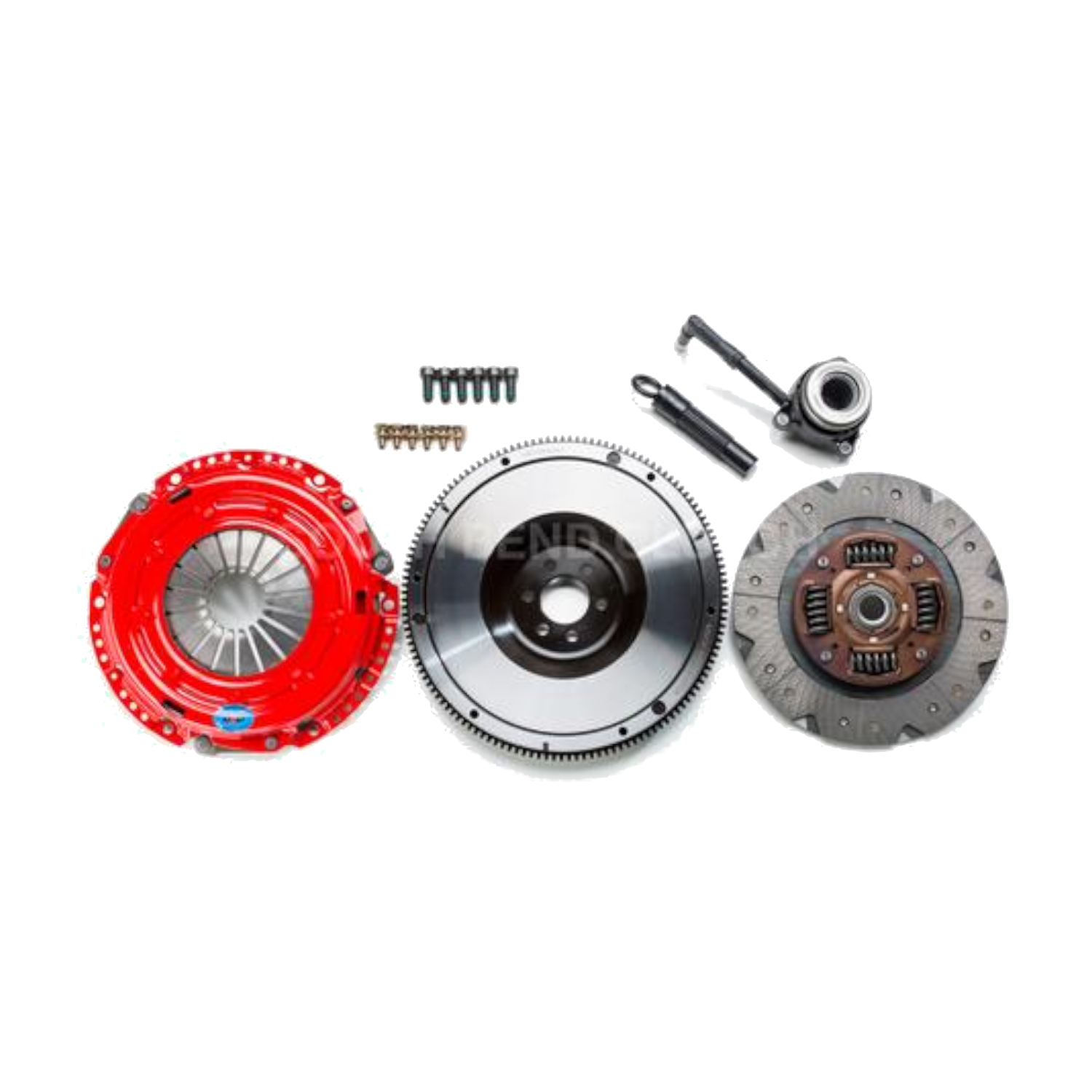 South Bend Clutch Stage 2 Endurance Clutch & Flywheel Kit for Audi A3 8P, Volkswagen B6 Passat / MK1 EOS / Golf GTI MK5 / Jetta MK5 / Jetta GLI MK5 & More